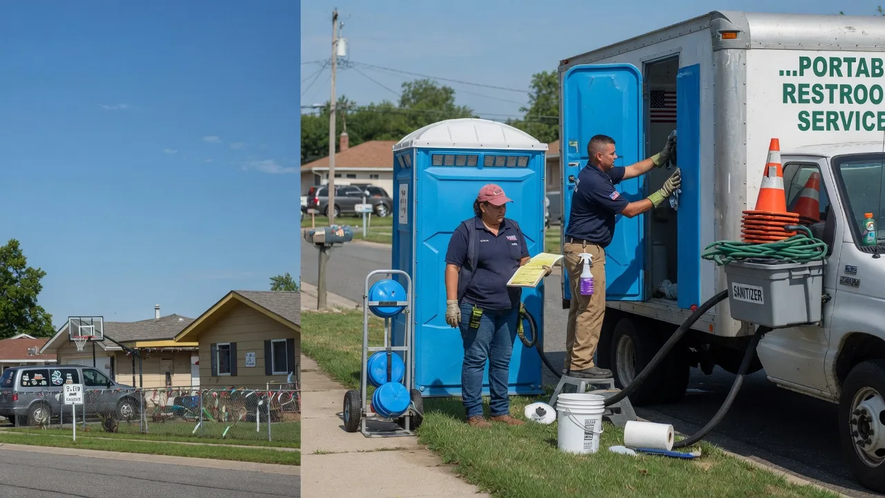 Porta Potty Rental in Zaleski, OH near me